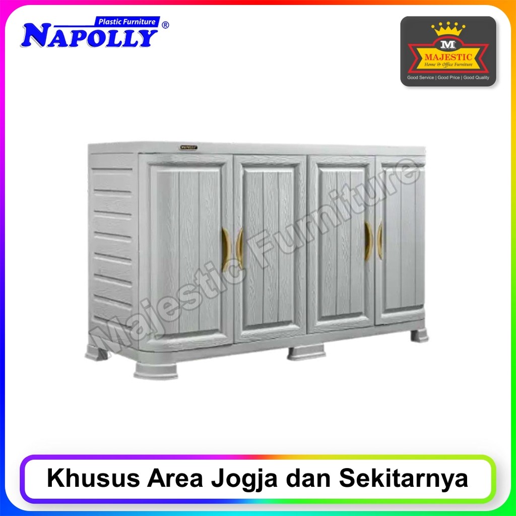 Lemari Plastik Napolly CABSULFET 454 (Jogja)