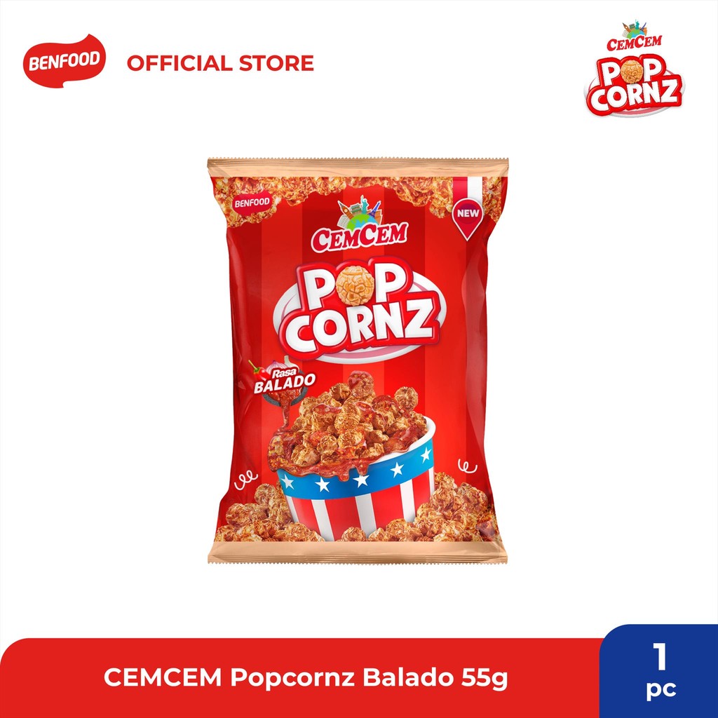 

Cemcem Popcornz Balado 55g