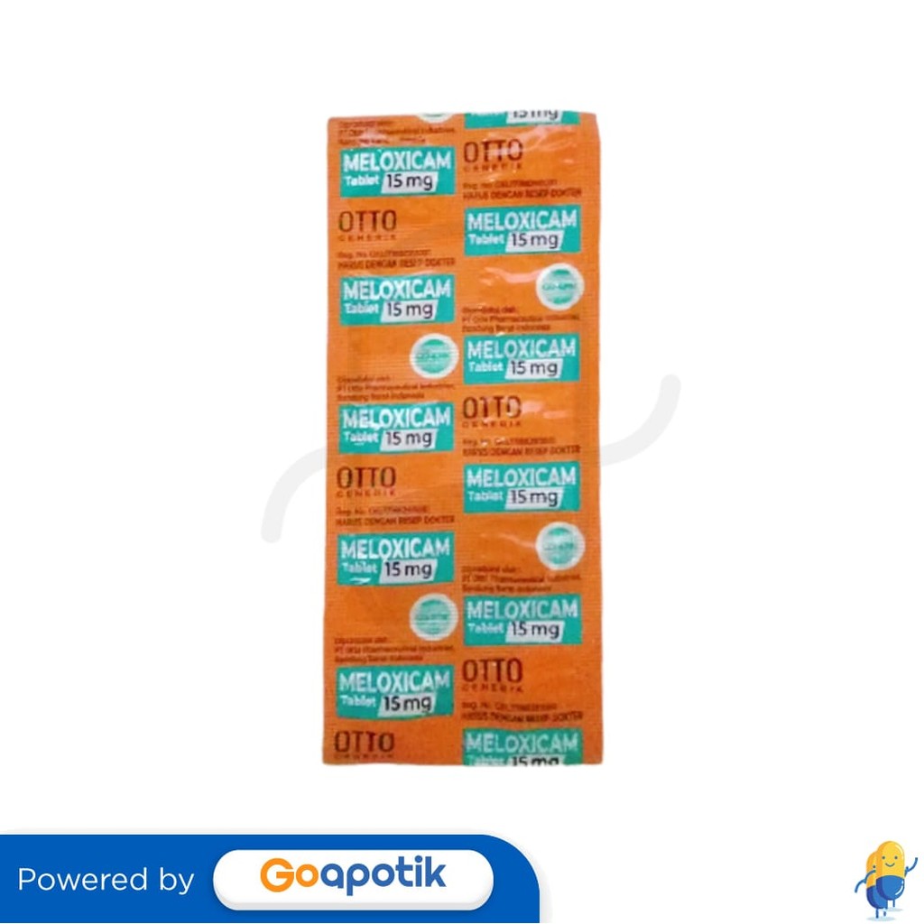 Meloxicam Otto 15 Mg Strip 10 Tablet