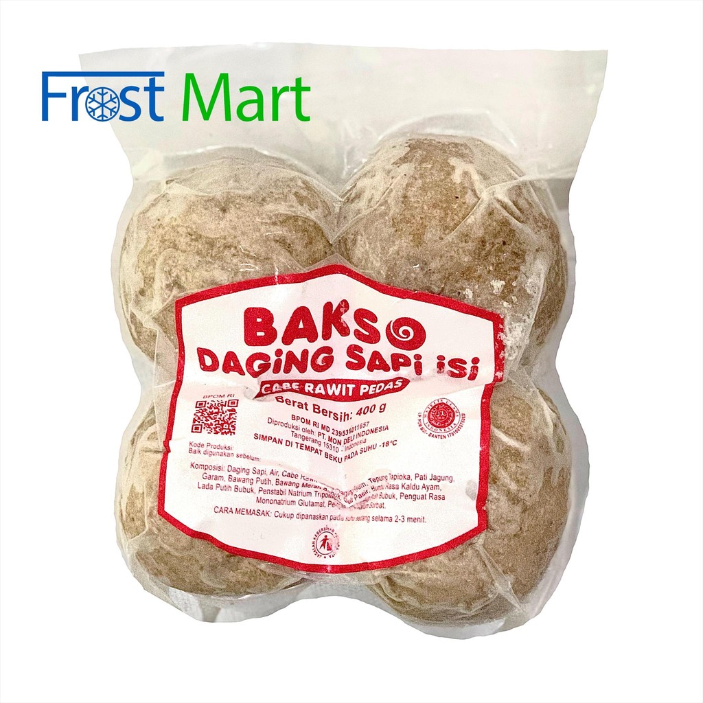 

Baso Sapi Tenis isi Rawit Pedas 4Pcs Besar