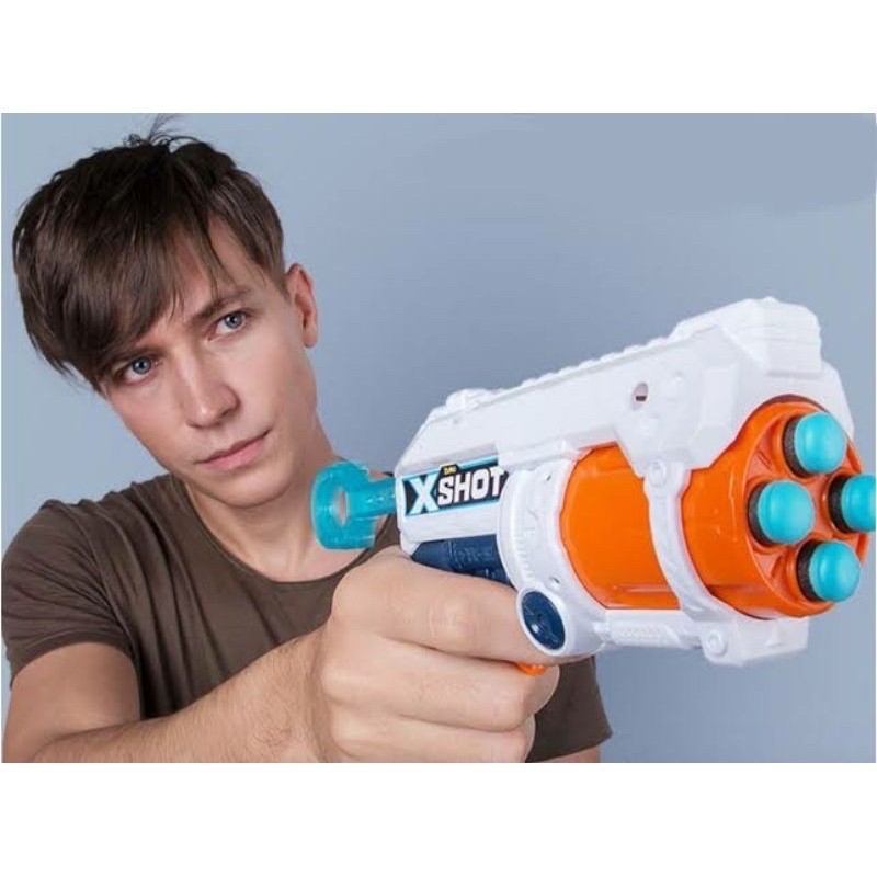 Zuru Xshot Fury 4 - mainan tembakan anak original