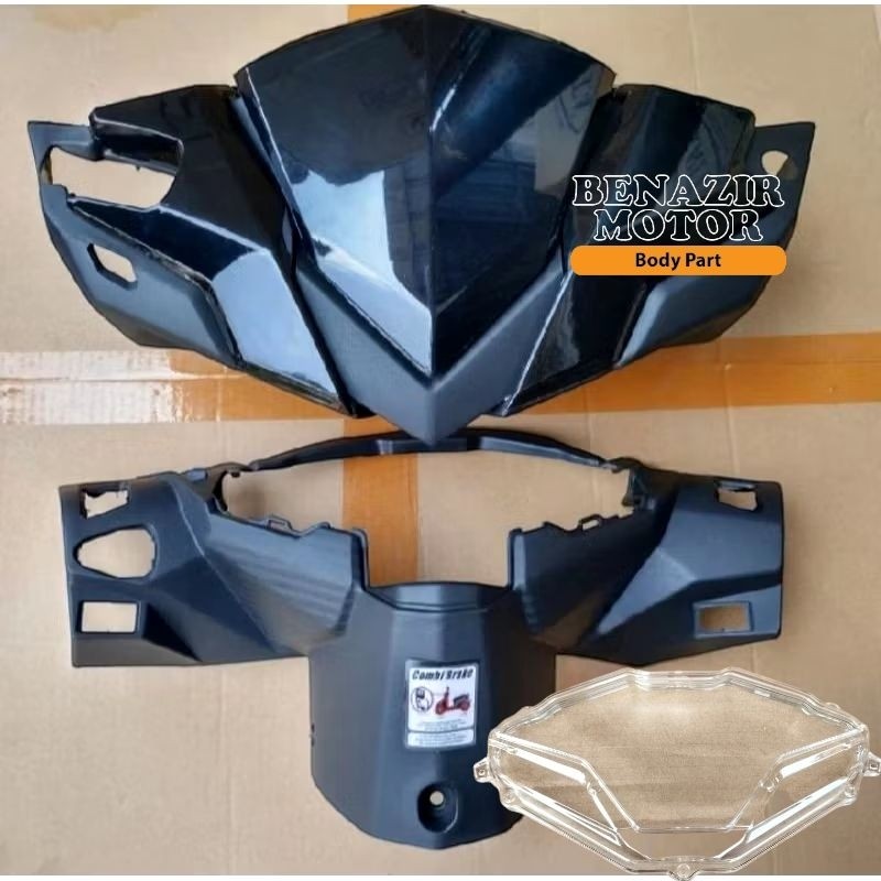 Batok Depan Belakang Vario 150 Led Old Hitam Set Merek Narita