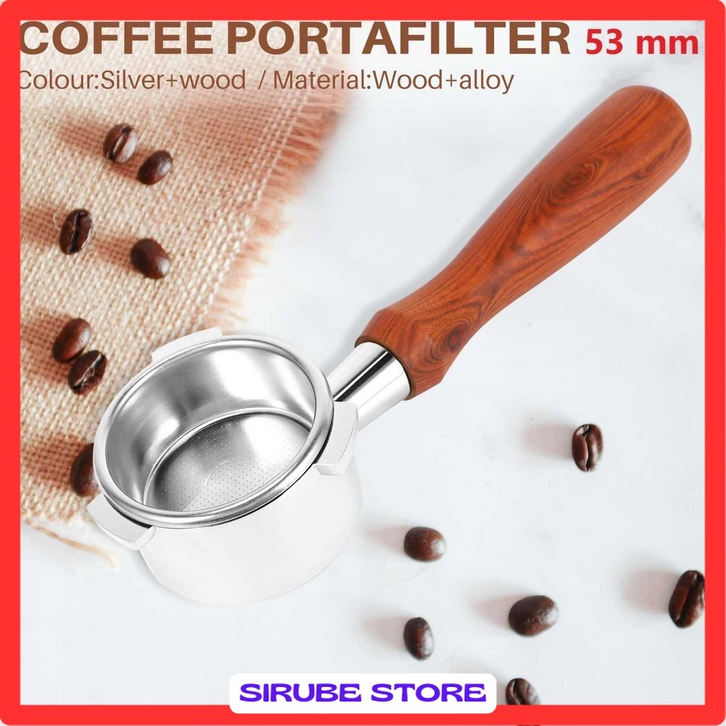 Bottomless Naked Portafilter Delonghi Stainless Steel 53mm - NP52