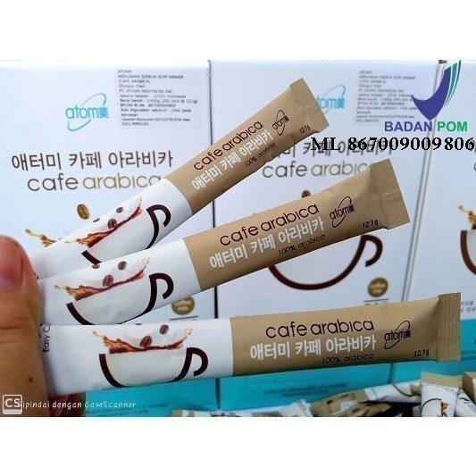 

Atomy Cafe Arabica 10 sachet | KOPI ATOMY | kopi arabika Original halal
