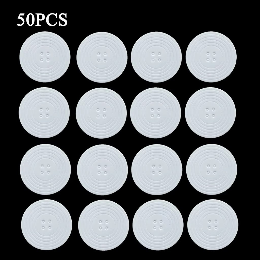 

50Pcs White EVA Pad Protect Foam Gasket 20/25/30/35/40/46mm Rings Coin Collecting Storage Holder Fixing Pad (No Coin Capsule)