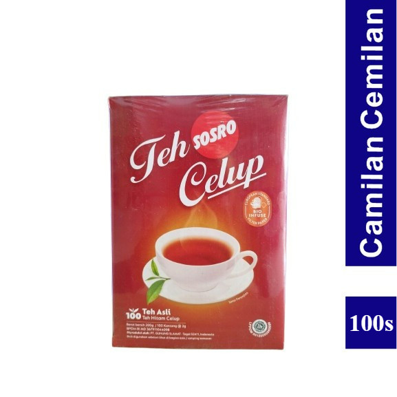 

Teh Sosro Celup Black Tea isi 100s