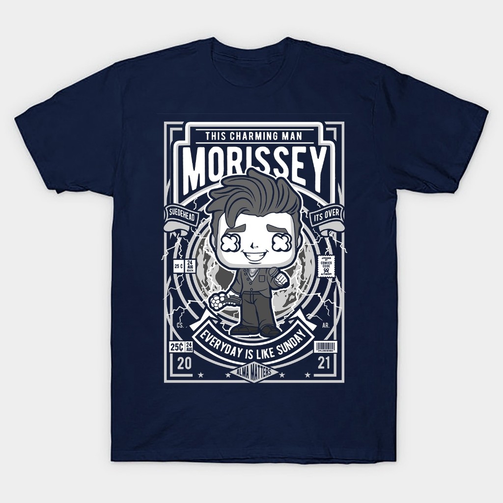 Kaos T shirt Musik morissey chibi funny cute