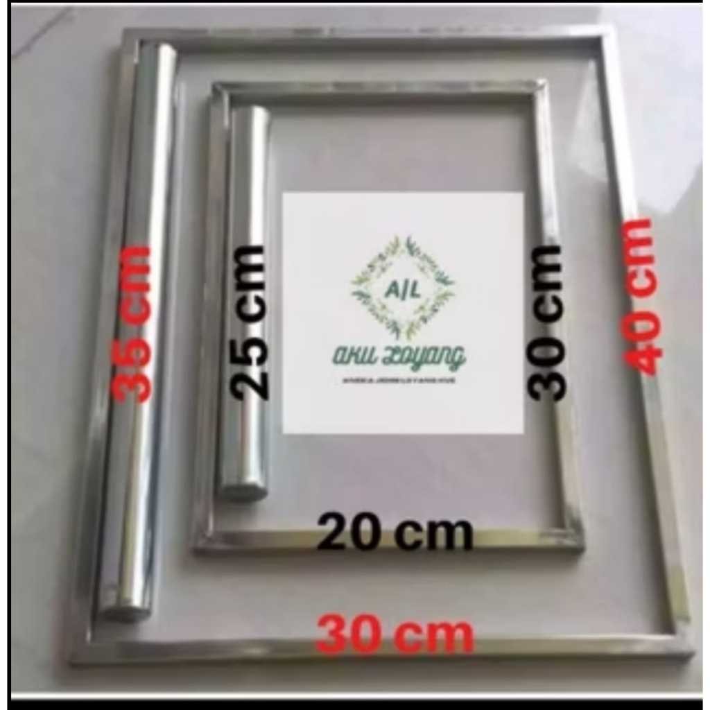 loyanglaku BINGKAI PERATA ADONAN KUE KERING TEBAL 1 CM + ROLLPIN / BINGKAI KUE KERING 1 SET handmade