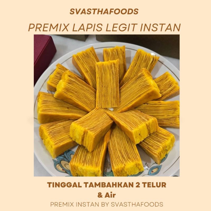 

Tepung Instan Rotti Kue Lapis Legit Anti Gagal 1.650 gram