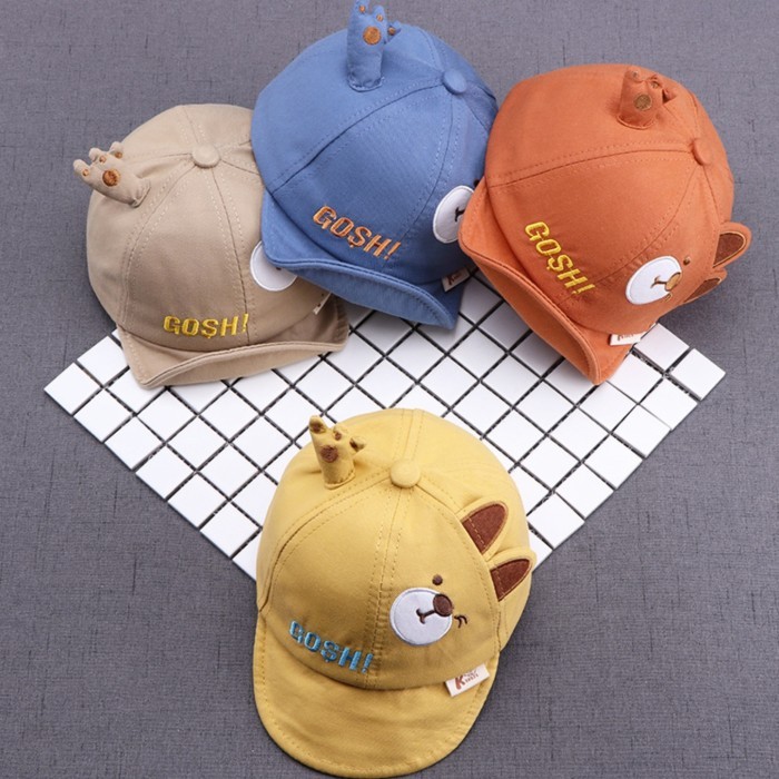 BISA Cod Real Pict Topi GOSH Beruang Etc Topi Anak Berkualitas.