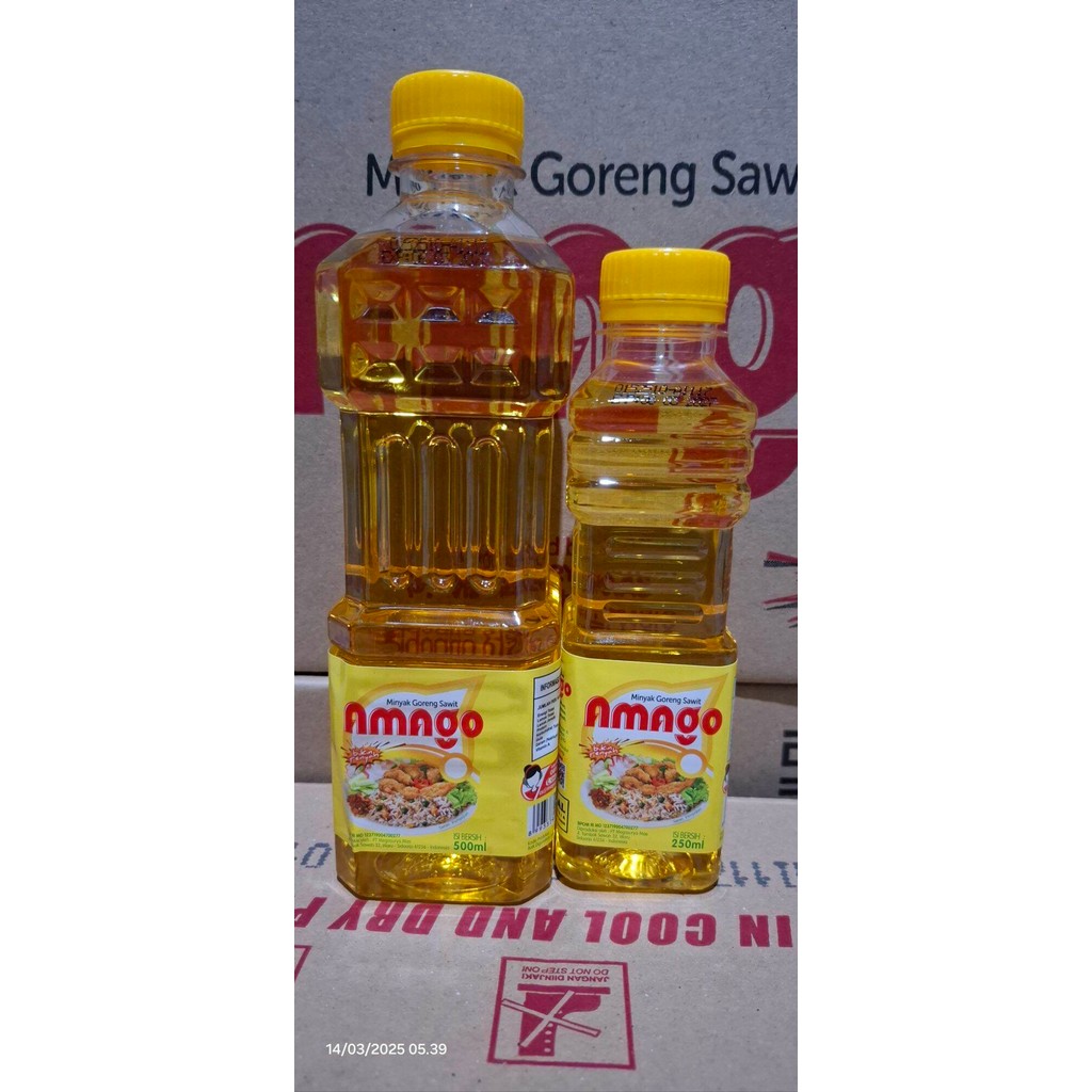 

Minyak Goreng Amago 250ml / 500ml