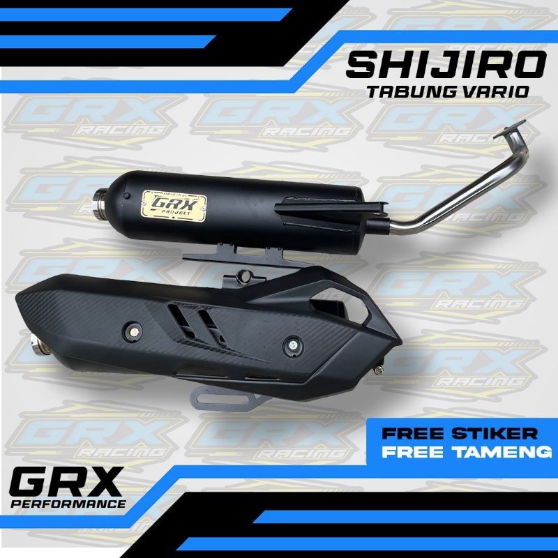 KNALPOT STANDAR RACING GRX PROJECT PNP All Matic Honda Yamaha, SarTeng & SarBorr Kualitas Premium