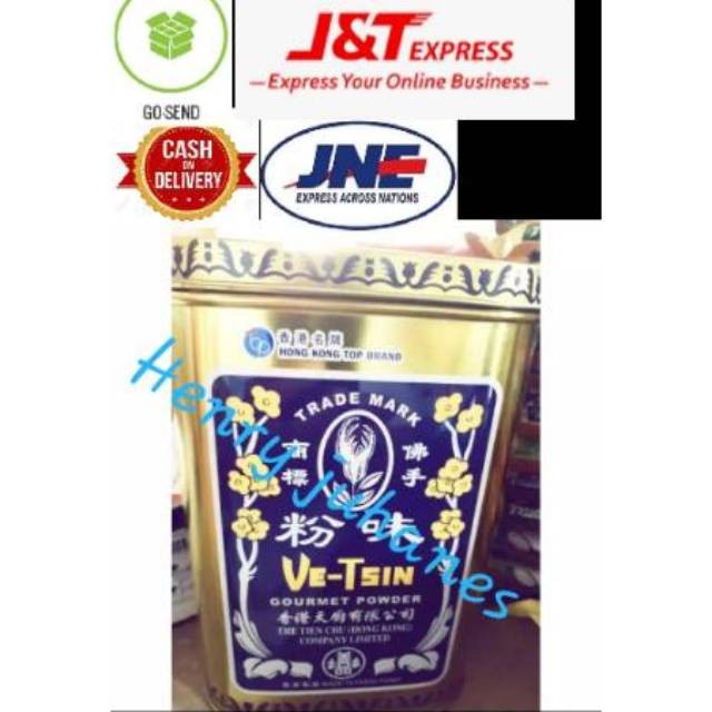 

Vetsin hongkong 2250 gram kaleng jumbo