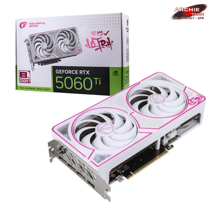 VGA COLORFUL iGame RTX 5060 Ti Ultra W DUO OC 8GB-V / VGA RTX 5060ti