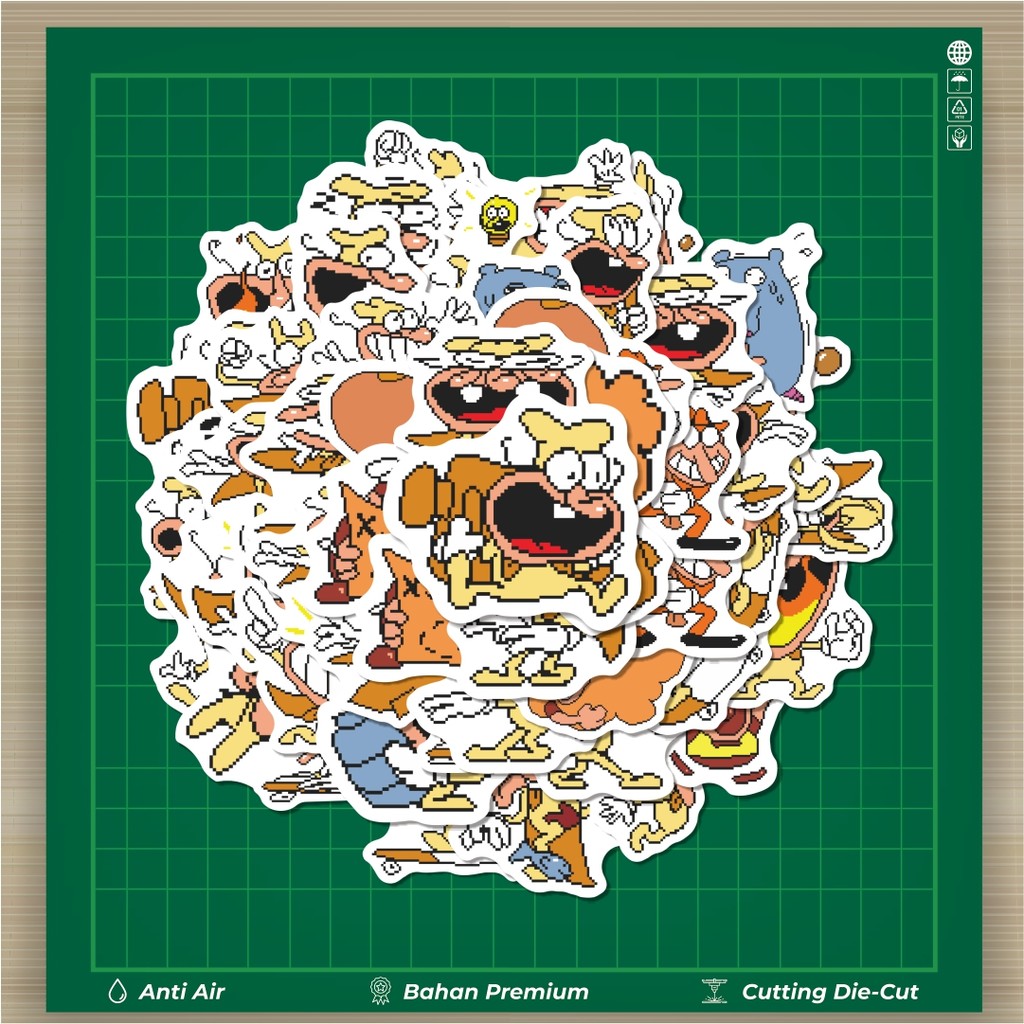 

HOT 50 PCS STIKER Stiker Pizza Tower V3 Stiker Fashion Cars Decal Dingin Kartu Album Custom Vinyl Anti Air- Sticker Aesthetic Buku Journal Koper Casing HP Tablet Laptop Helm Motor Botol Minum
