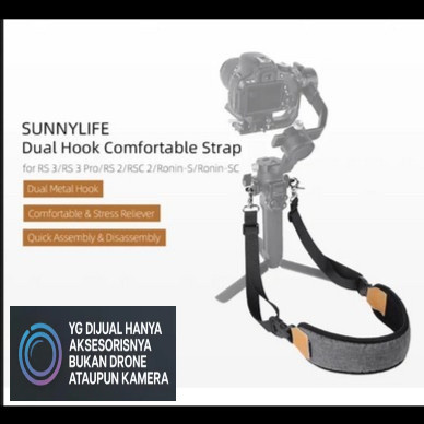 Sunnylife Dual Hook Strap Shoulder Belt DJI Ronin RS 3 RSC 2 Ronin S