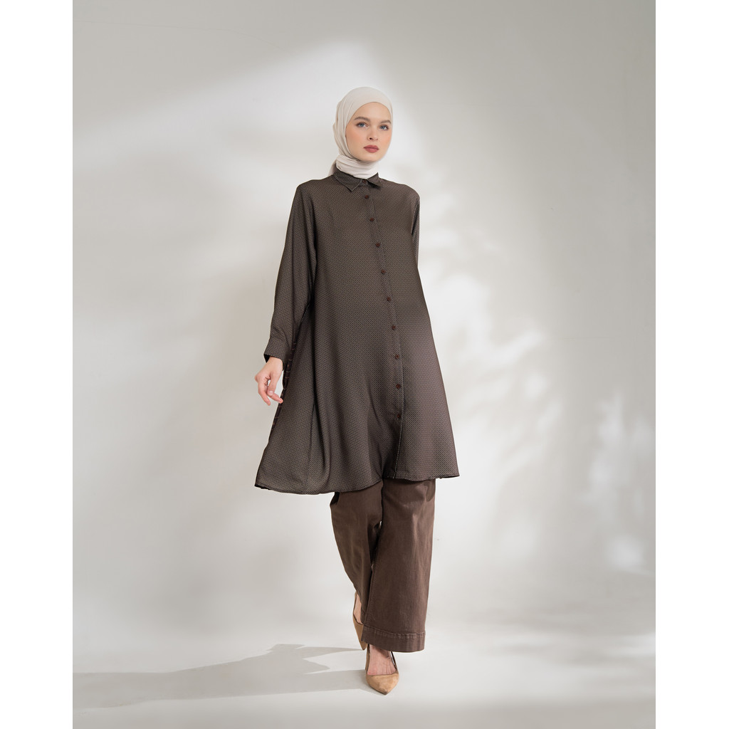 Heaven Lights - Floren Long Shirt - Atasan Tunik Wanita