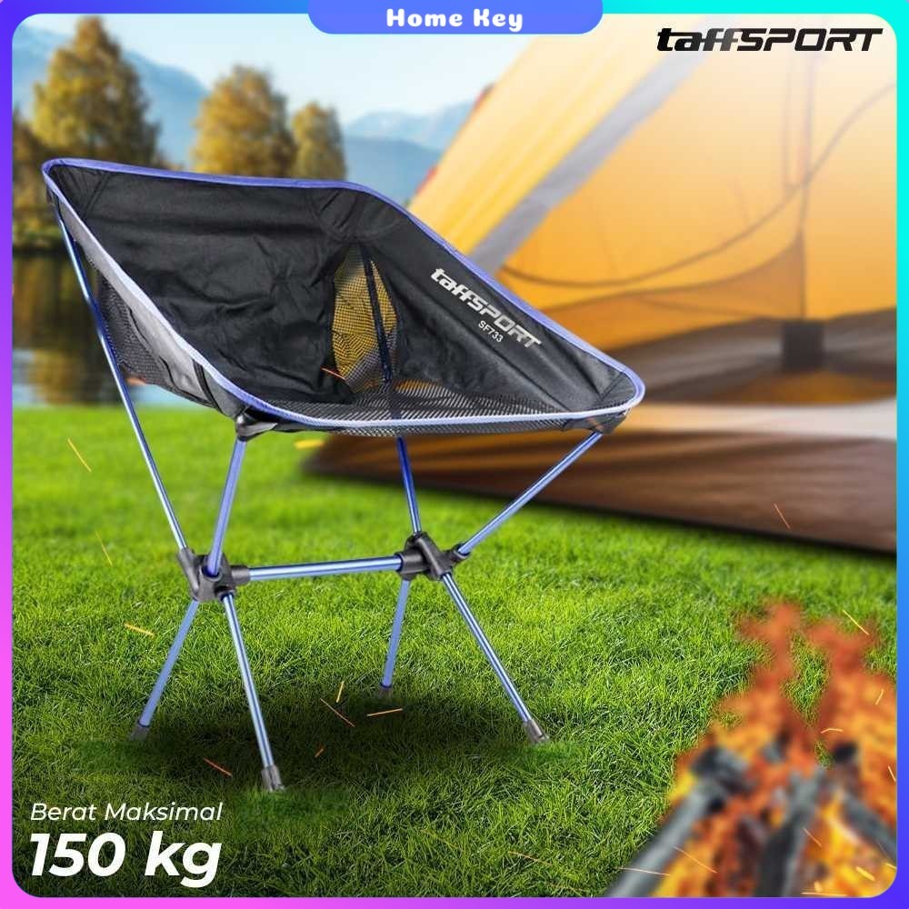 TaffSPORT Kursi Lipat Memancing Folding Fishing Chair - SF733