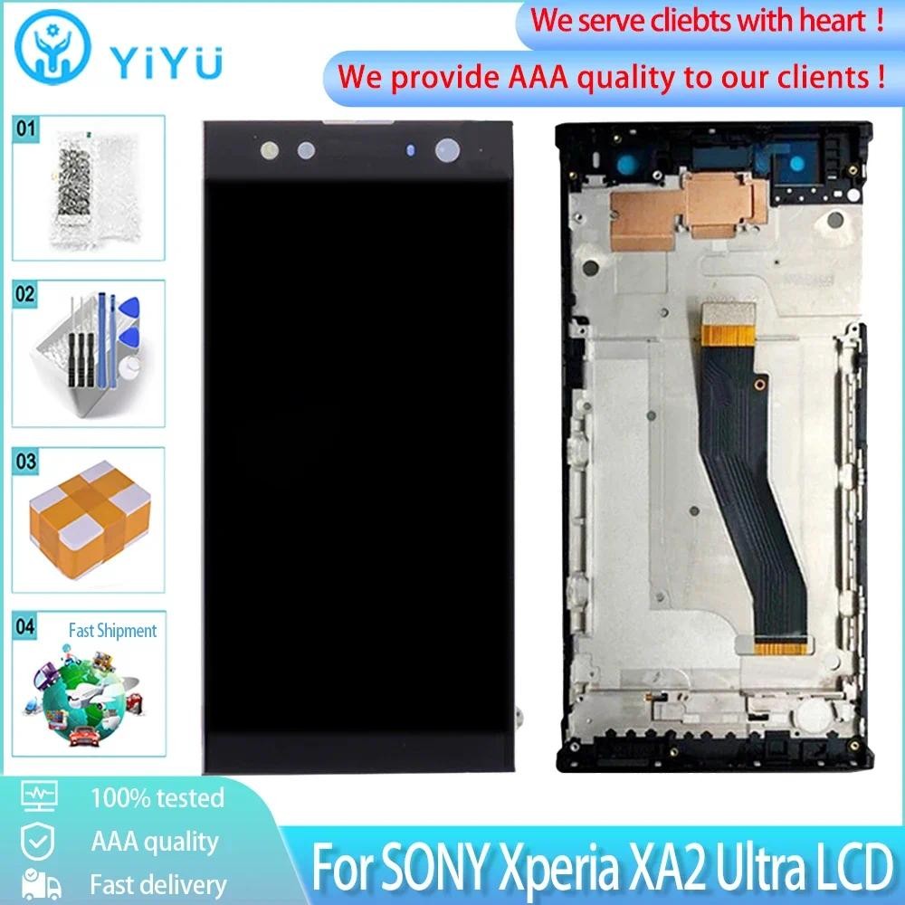 6.0" Original For SONY Xperia C8 XA2 Ultra LCD Display Touch Screen Digitizer Assembly Replacement F