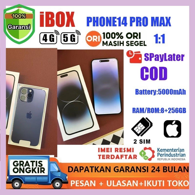 I14 Pro Max BARU 256GB Hp Iphone Deep Purple Hp Murah Cuci Gudang Iphone Hp Terbaru 2023 I14promax A