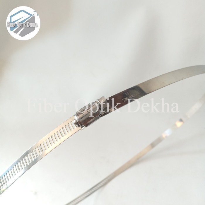 Klem Ring Cincin Clamring Besi pengikat Fiber Optik  Klem Ring 16 inc