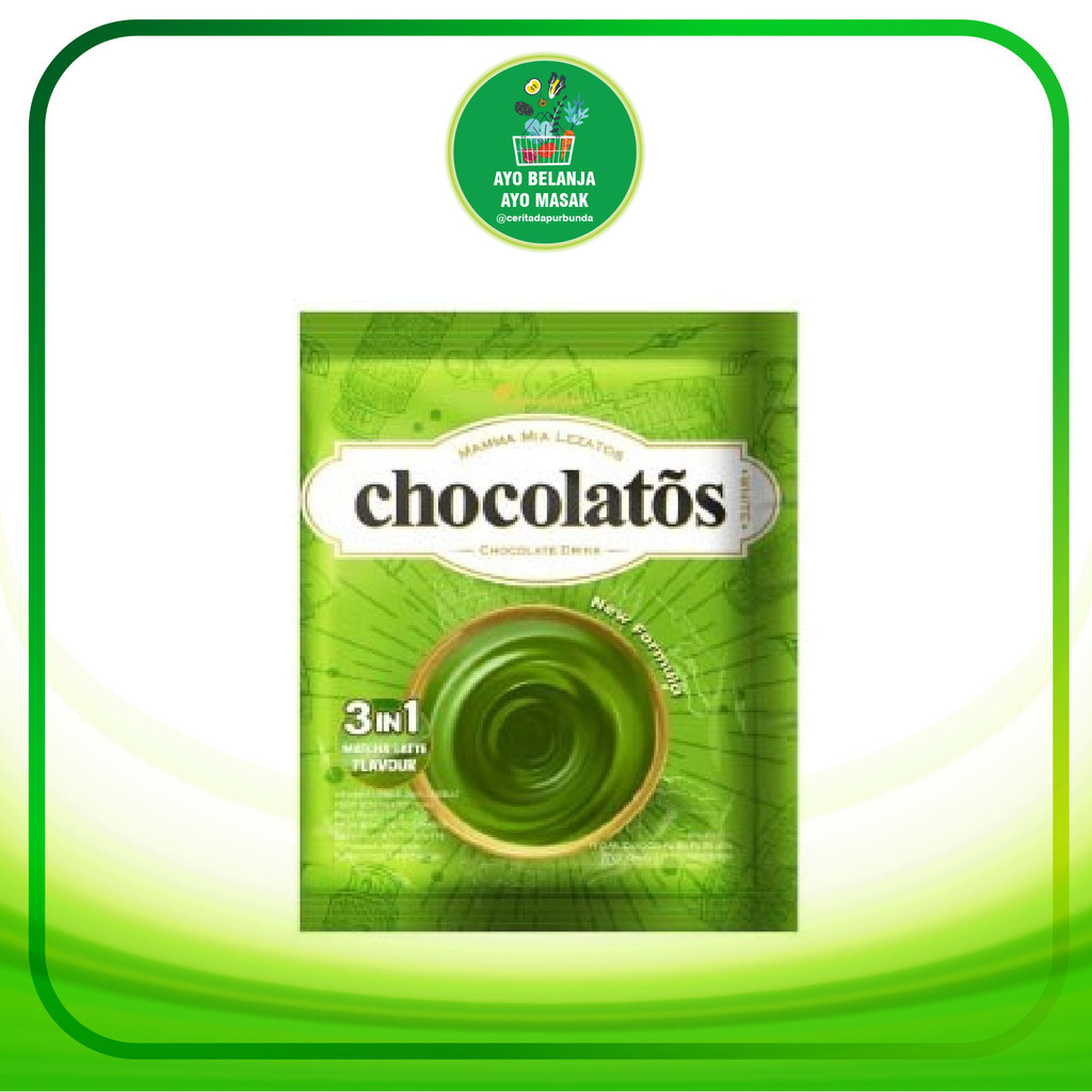 

Chocolatos Matcha per sachet