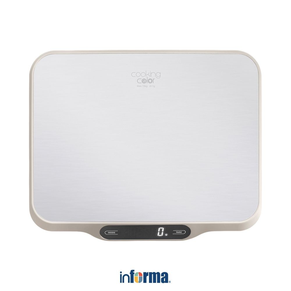 Informa Cooking Color Everest Timbangan Dapur Digital - Abu-Abu Kitchen Scale Alat Pengukur Berat Se