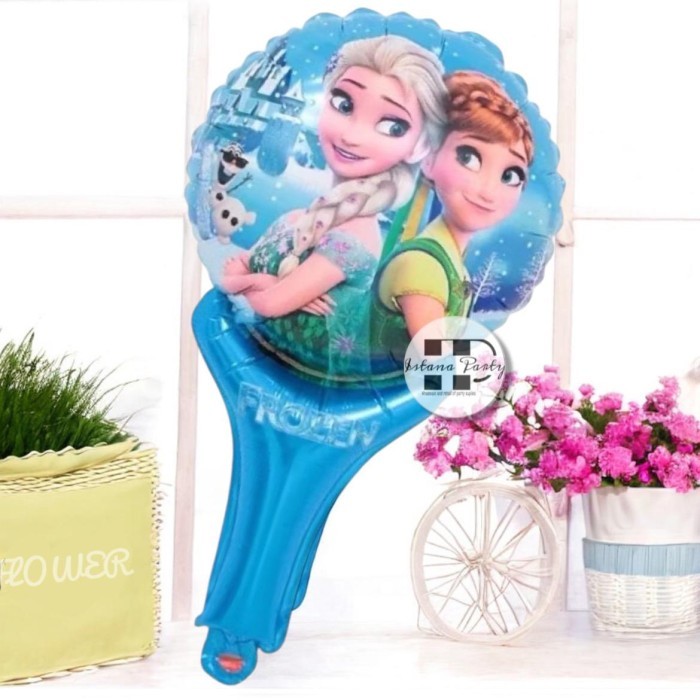 Balon Foil Pentungan Frozen / Balon Tongkat  Karakter Frozen