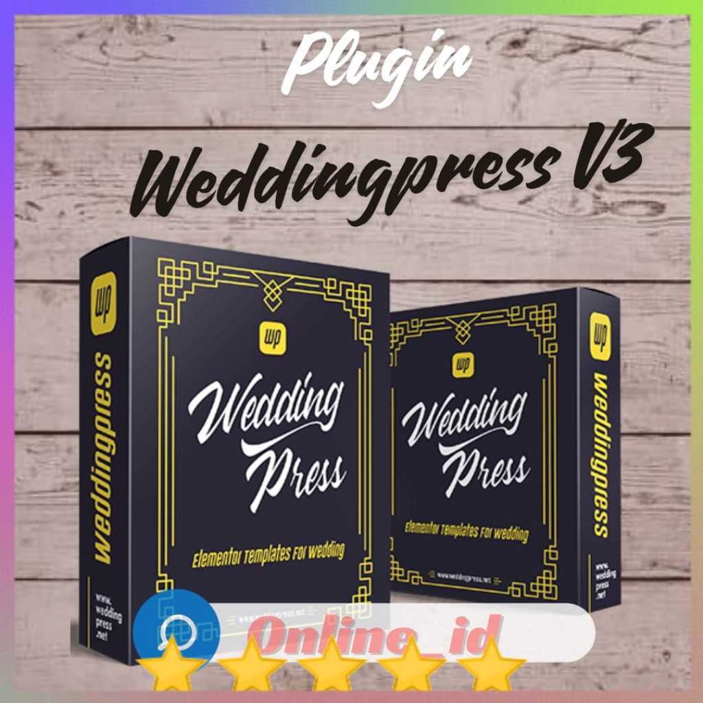 Weddingpress V3 - Plugin Weddingpress liftime - Plugin Undangan Digital Weddingpress bukan Json