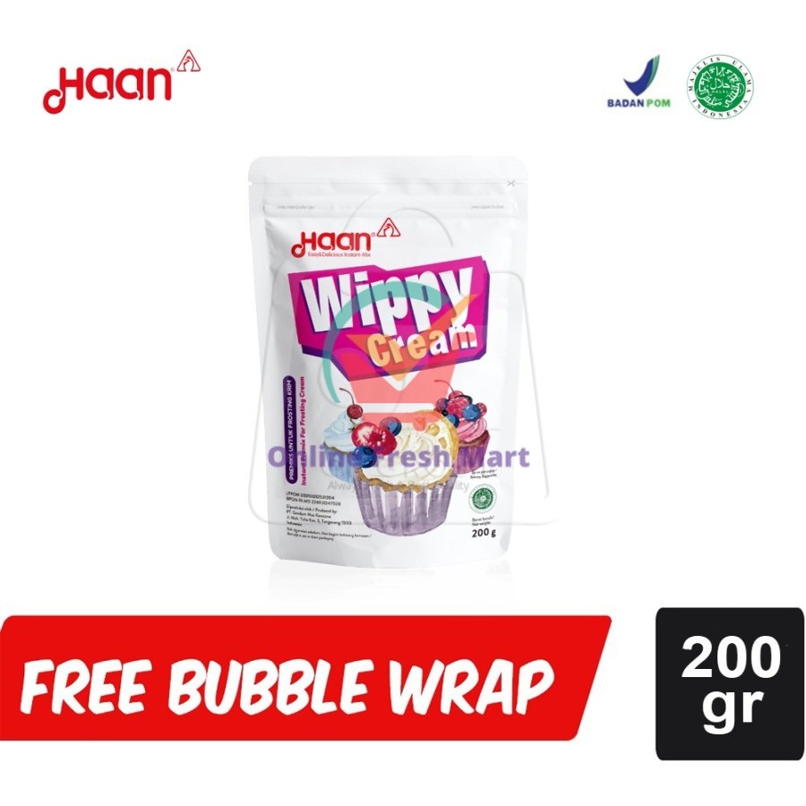 

Haan Wippy Creamer (200 gr) - Online Frseh Mart Denpasar