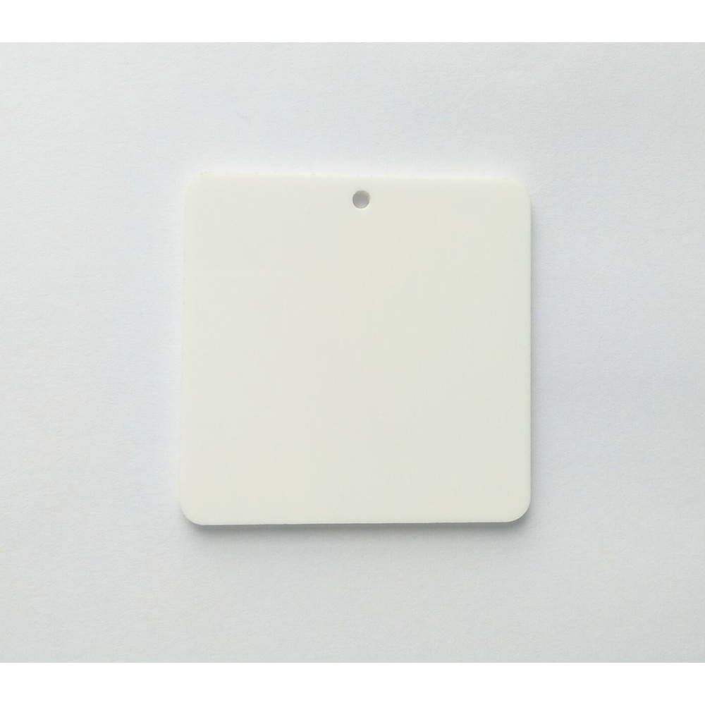 

20pcs White Square Acrylic with hole , Acrylic Shapes, Plastic Shapes, Clear Acrylic Shapes, Craft Shapes, Crafting Items