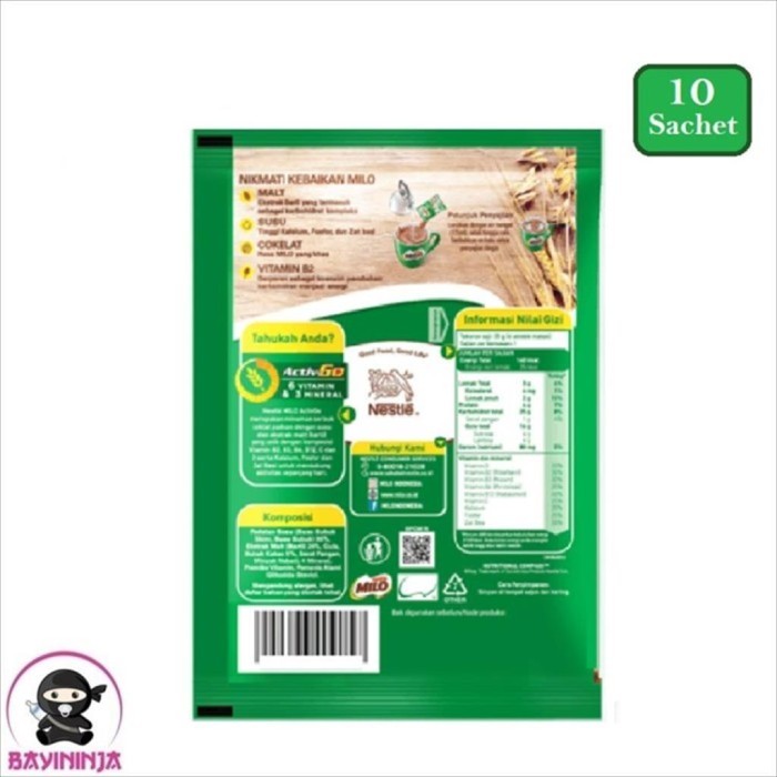 

✨NEW✨ -MILO 3 in 1 Sachet 10 x 35 g