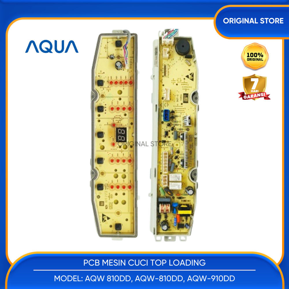 
ORIGINAL PCB MESIN CUCI TOP LOAD AQUA AQW 810DD AQW-810DD AQW-910DD
