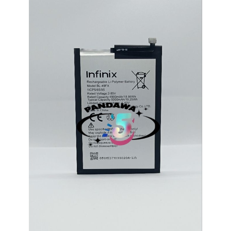 BATRE HP BATERAI BATRE INFINIX SMART 6 HD X6512 BL49FX ORIGINAL 100%