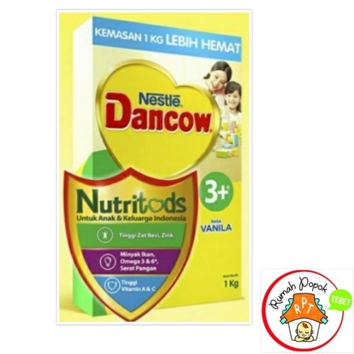 

✨NEW✨ -Dancow 1+ /3+/ 5+ Vanila/Madu 1kg - D1+ Vanila 1kg, Tanpa Bonus