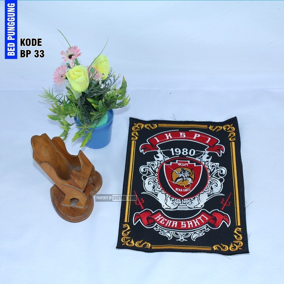 BED PUNGGUNG BORDIR IKS.PI KERA SAKTI BP 33 By IKSPI Merch