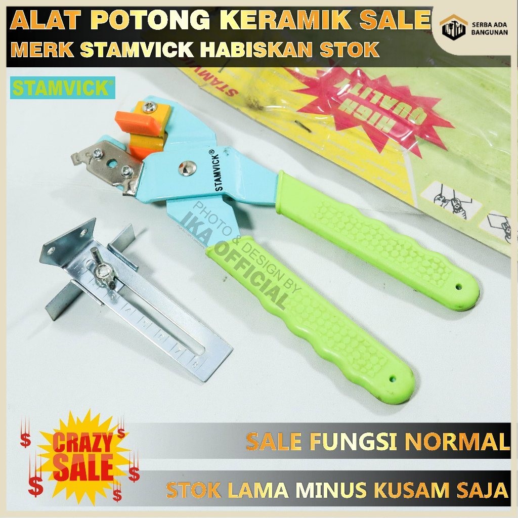 SAB STAMVICK pemotong keramik manual /tang potong keramik manual stamvick BAGUS / Alat Tang Pemotong