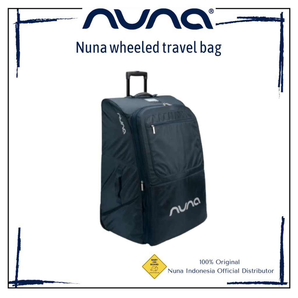 Nuna wheeled travel bag