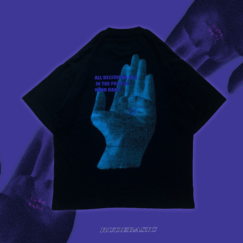 【HOT】 RUDEBASIC - Oversized Believe Tee