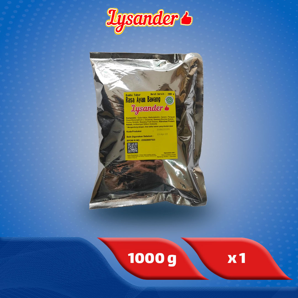 

Lysander Bumbu Tabur Ayam Bawang 1 kg