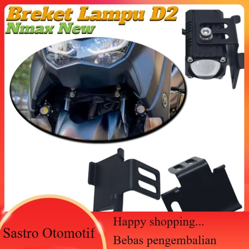 COD Breket Lampu Kolong motor New Nmax | Bracket Breket Dudukan Lampu Tembak Foglamp Kolong New