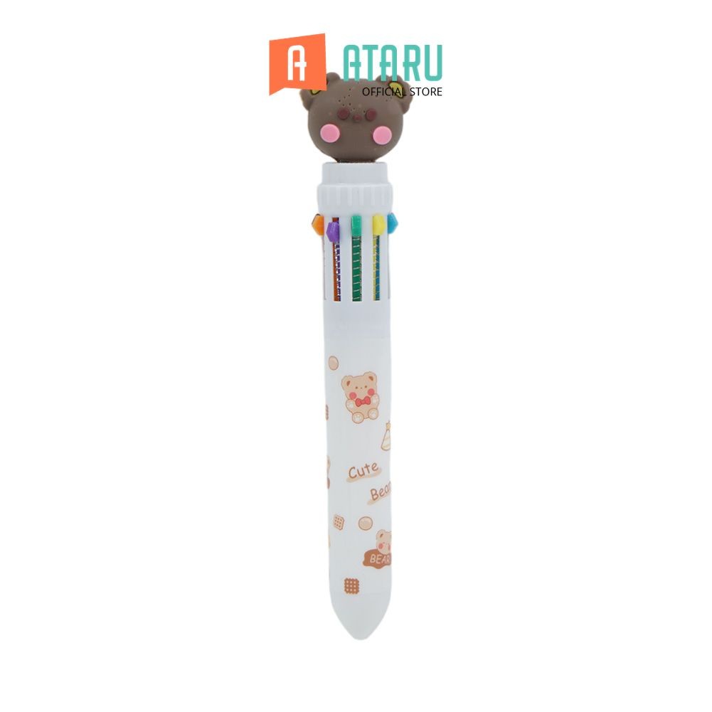 

Ataru Pulpen Big Brown Bear Random Pena Ballpoint Pen Bolpoin Alat Tulis Lucu