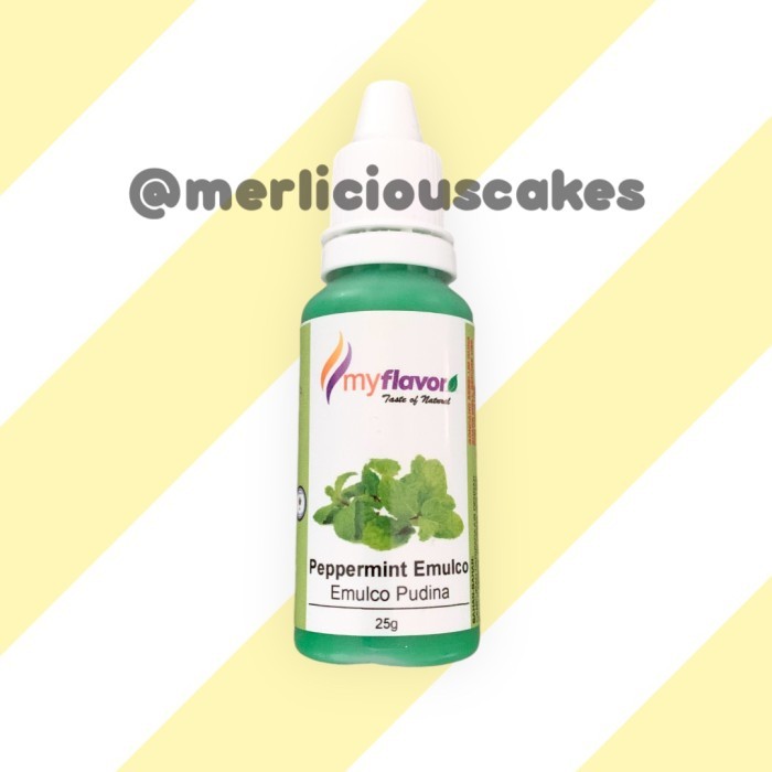 

My Flavor Peppermint Mint Emulco Perasa dan Pewarna Makanan