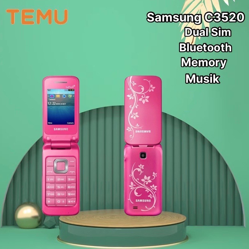 Hp Jadul Samsung lipat C-3520 2,4 inch Lipat Camera Termurah