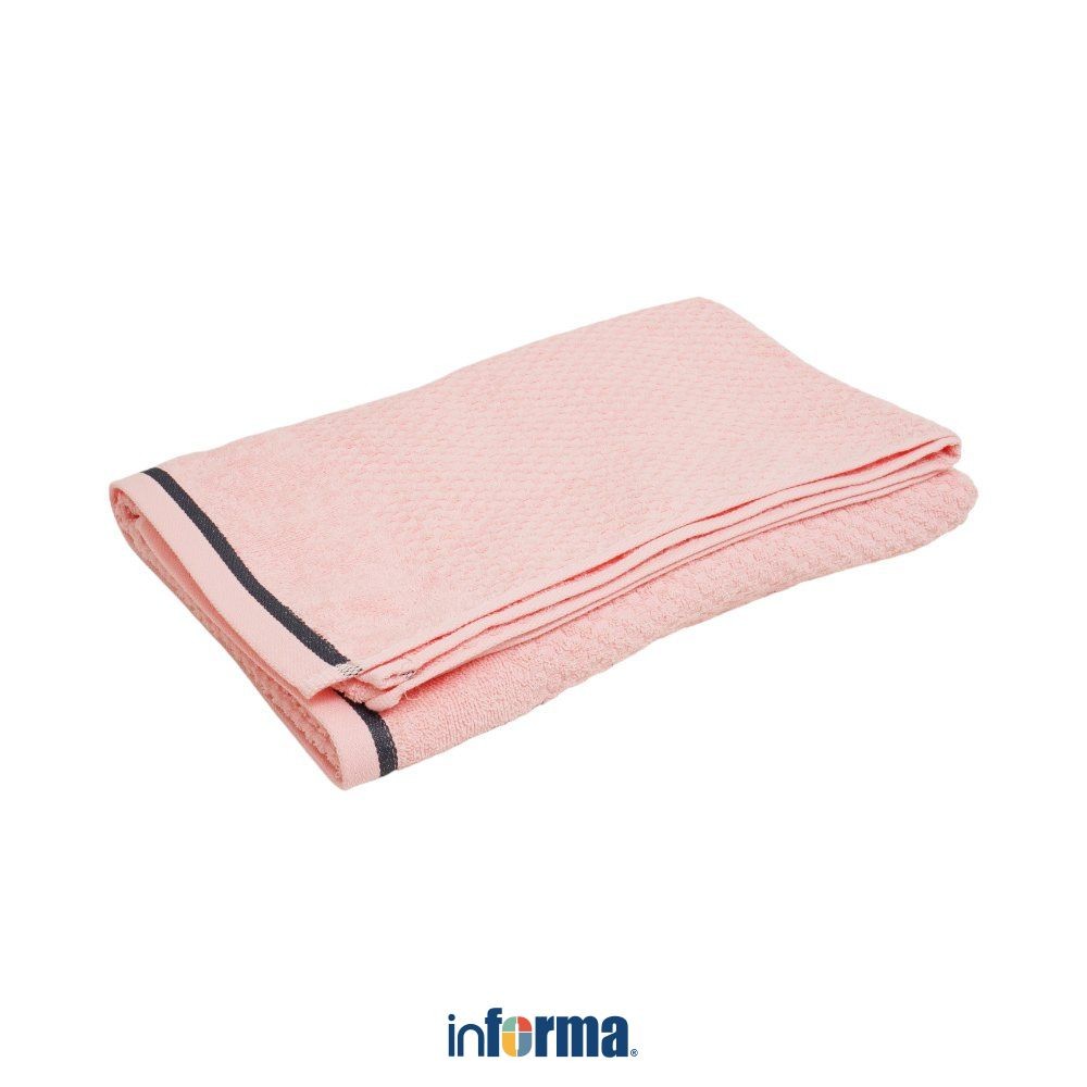 Informa 70X140 cm Wayney Handuk Mandi B - Pink Bath Towel Handuk Dewasa Anduk Badan Perlengkapan Man