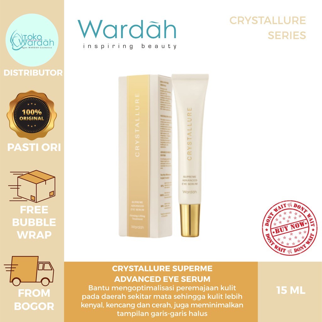 Wardah Crystallure Supreme Advanced Eye Serum IF