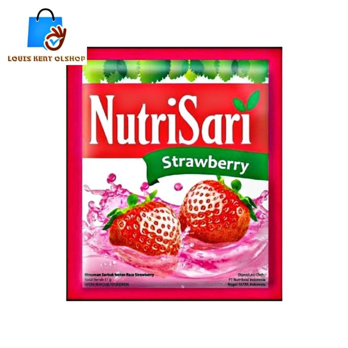 

Nutrisari Strawberry Renceng Renteng (isi 10 Sachet)