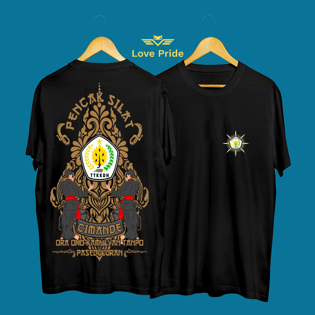 Kaos Tshirt Baju Distro Pencak Silat Cimande TTKKDH Paseduluran Premium Terbaru