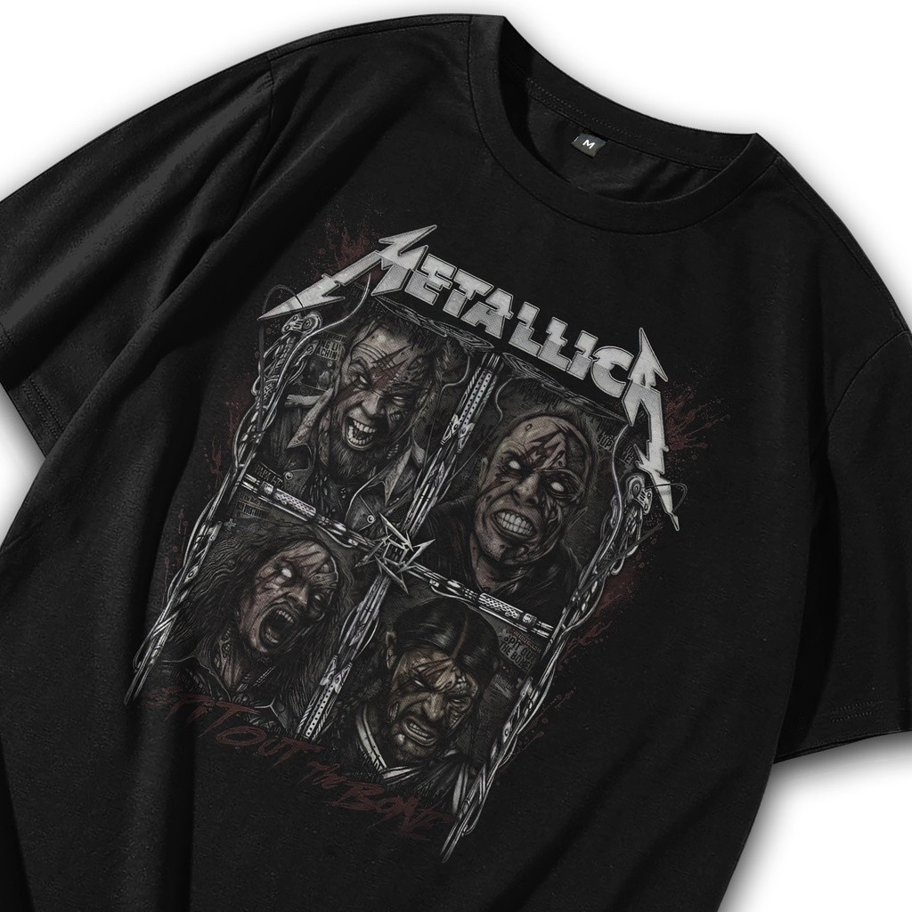 Kaos Metallica / Kaos Band / Kaos Metalica / Baju Metalica / T shirt Metalica / Metalica Kaos / Kaos