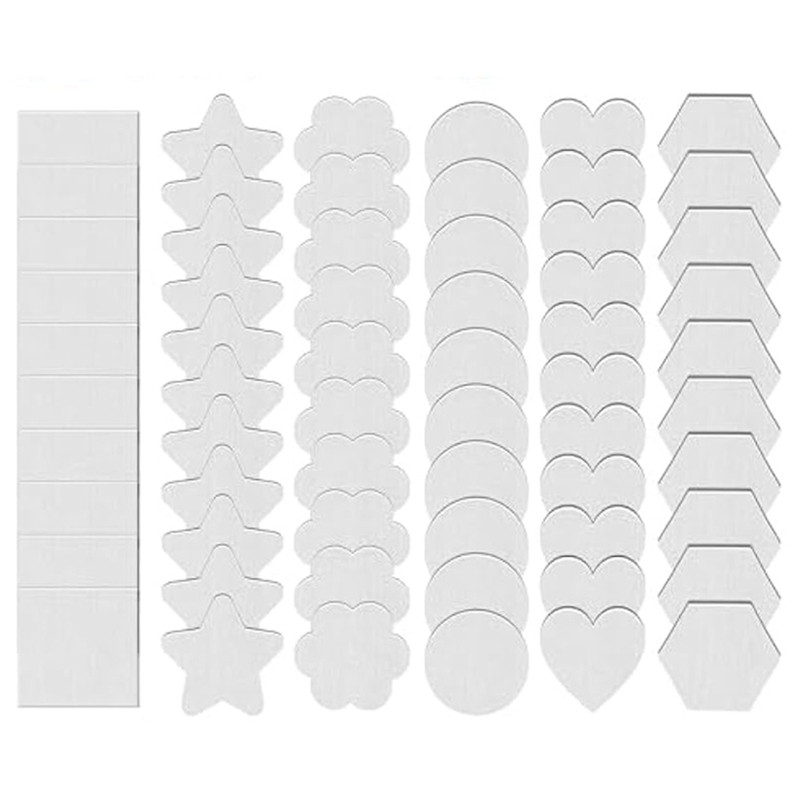

60Pcs Magnetic Panel Mini Boards For Painting Small Canvases Mini Canvases Boards DIY Decorative Painting Crafts